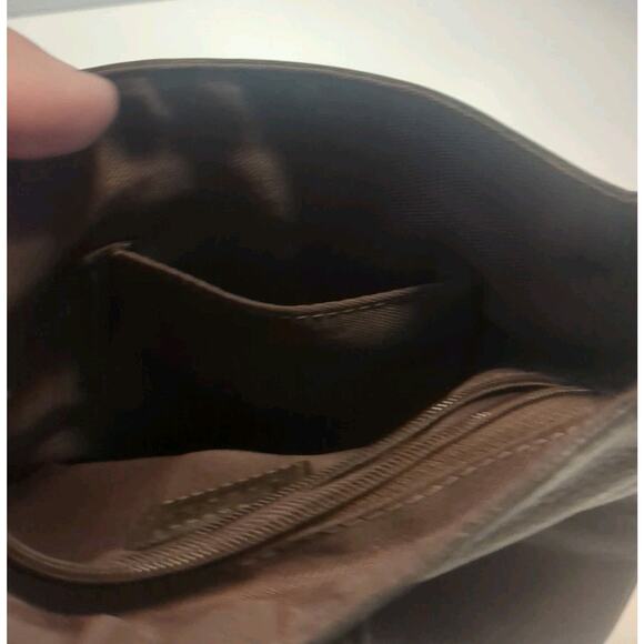 Fossil Brown Leather Crossbody Purse - Picture 7 of 11